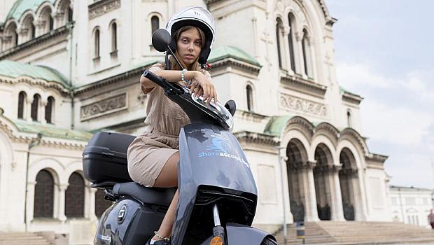 Travel around Sofia with a rental scooter