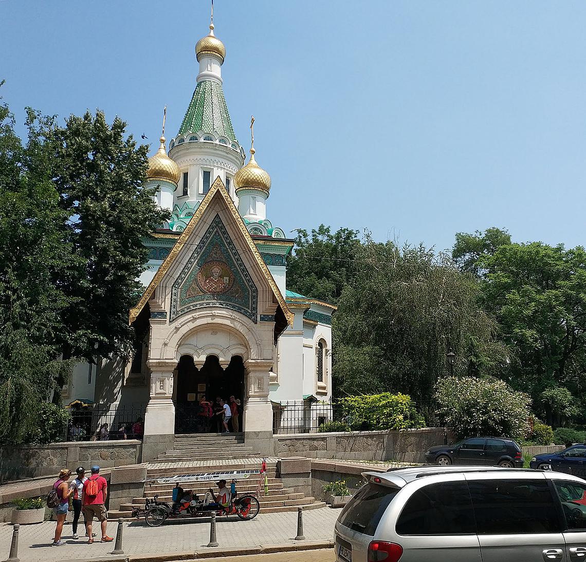 The Russian Church of St Nicholas the Miracle-Maker